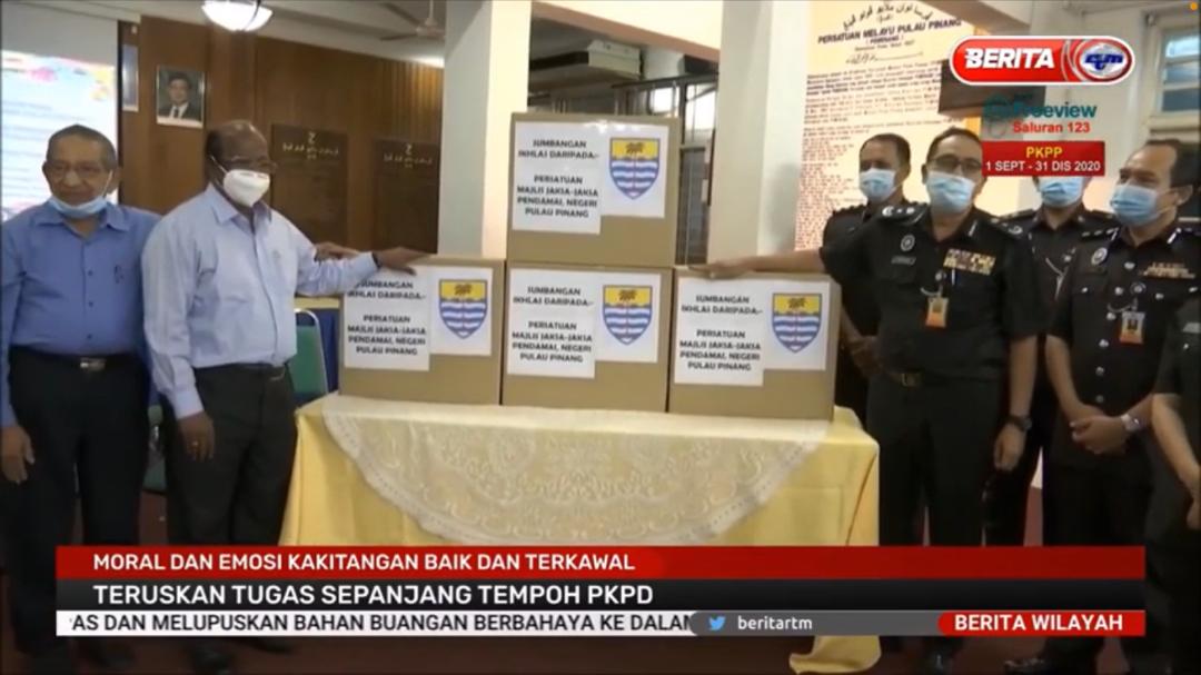 Face Mask Donation to Penang Prison